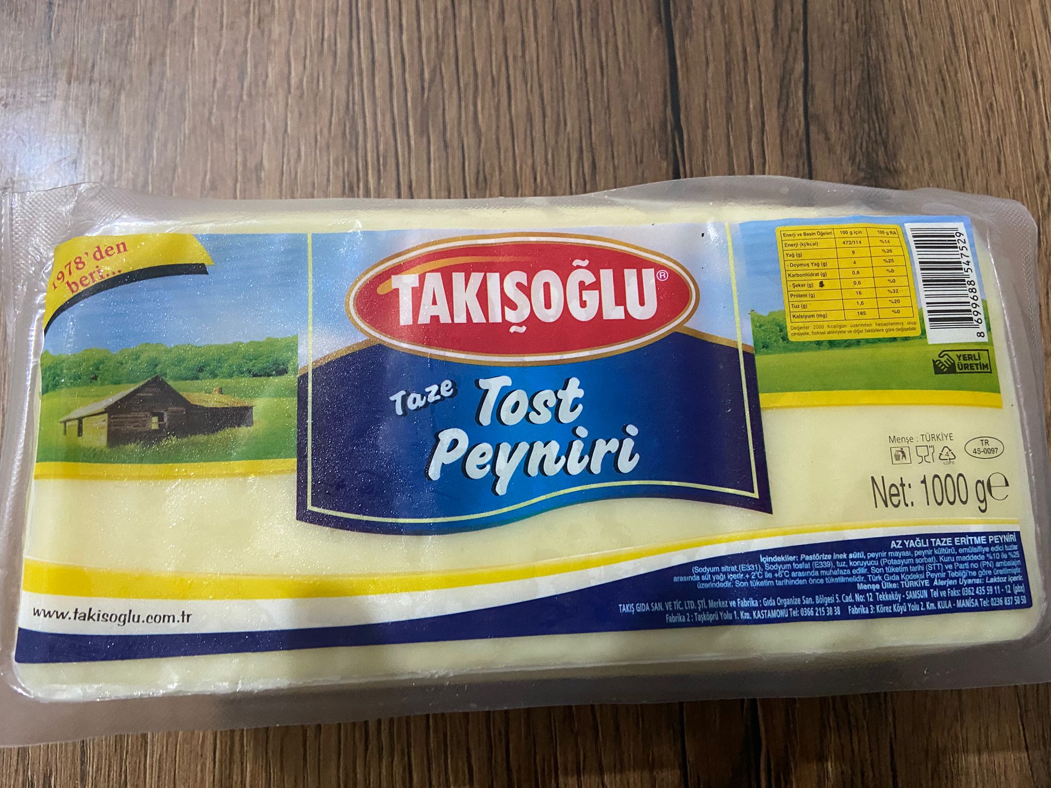 TAKIŞOĞLU TOST PEYNIR
